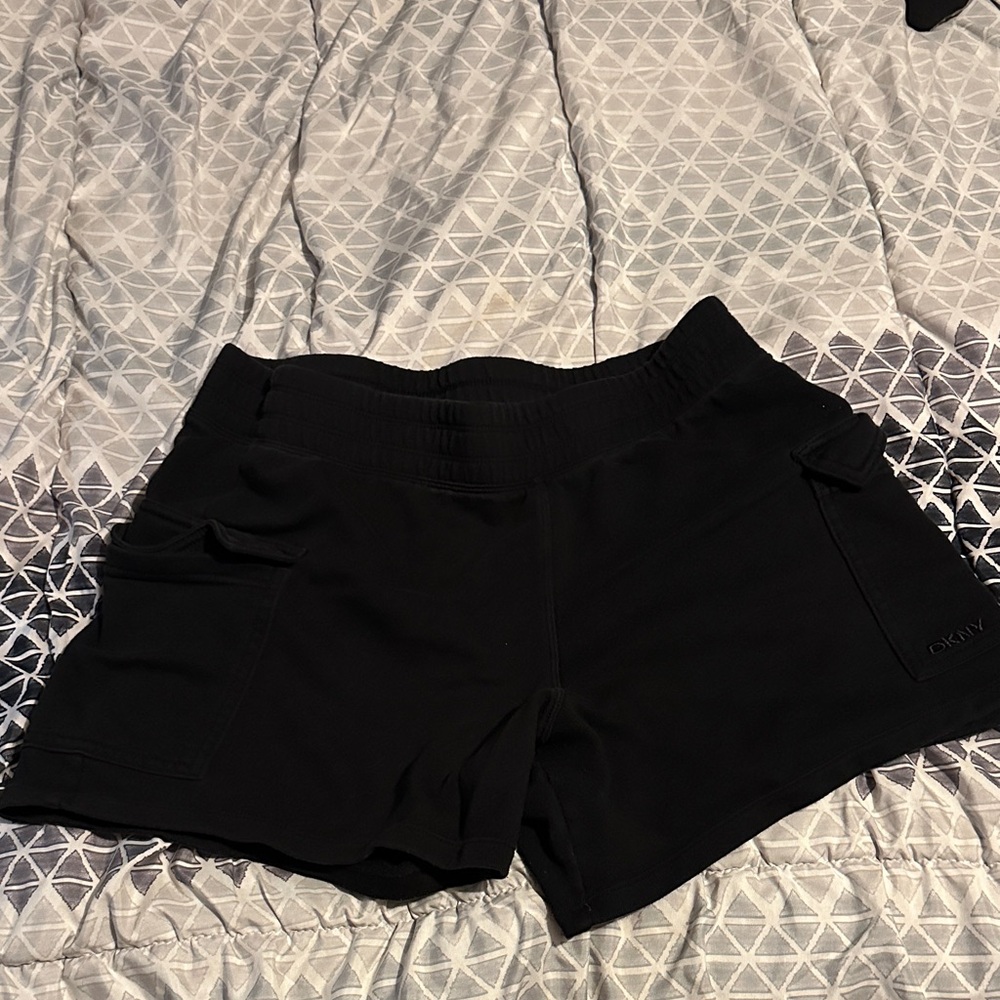 DKNY Women's Athletic Black Shorts